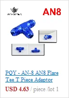 Штыревой AN6 до 1/2 NPT 1/4 NPT 3/8NPT M10* 1,5 M20* 1,5 прямой адаптер, фитинг для автоматического шланга, фитинг для мужского масляного охладителя