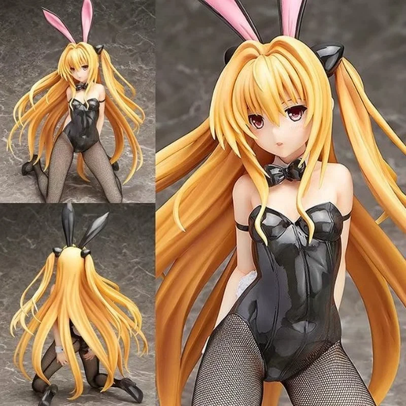 

To LOVE Ru Dark Konjiki no Yami Bunny Ver. 1/4 аниме сексуальные девушки Взрослые ПВХ экшн-Фигурки игрушки