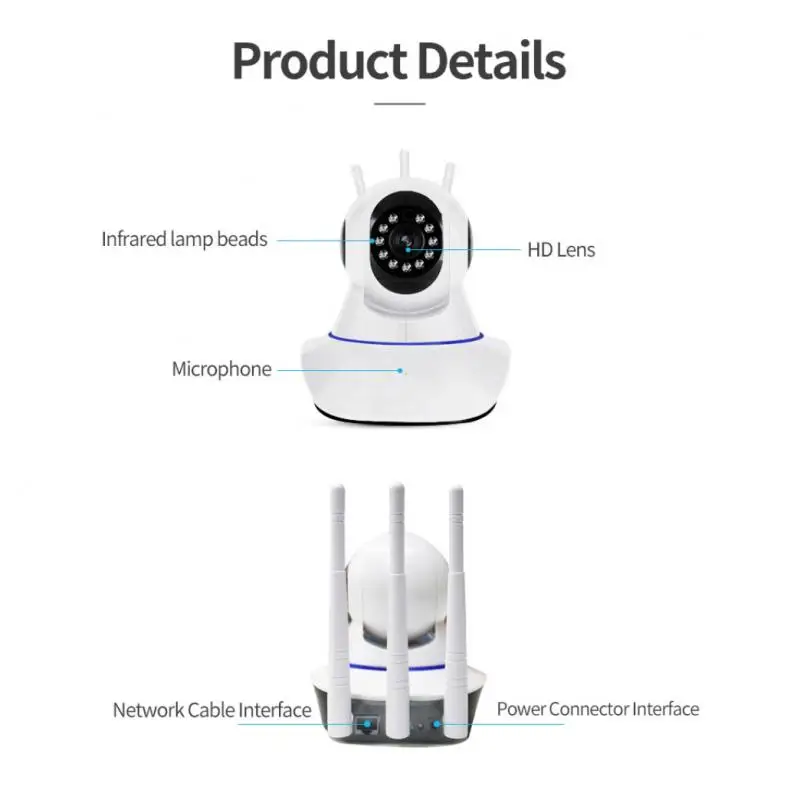 

eWeLink APP Camera Smart IOT HD Camera Reomotely Viewing 720P One Million Pixel Smart Camera