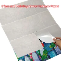 accessories release paper diy diamond painting cover replacement anti dirty protection diamond painting tools