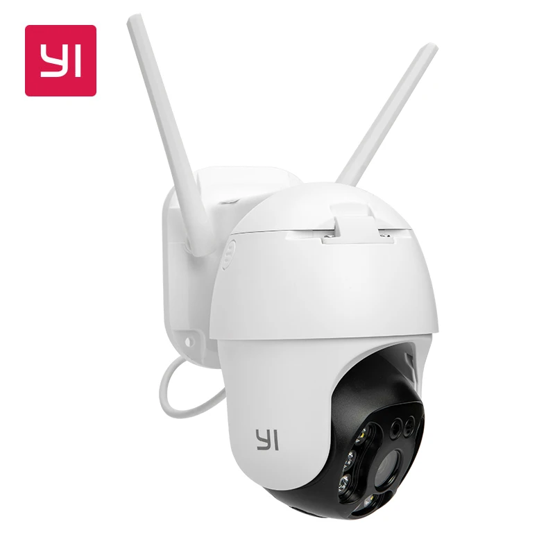 YI 1080P PTZ наружная камера Wifi цифровой зум AI человеческое автоматическое