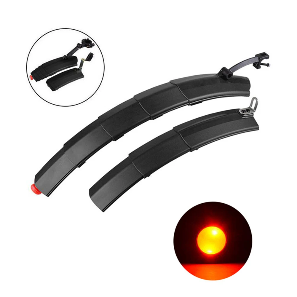 1 Набор брызговиков высокопрочный задний быстросъемный велосипедный крылья