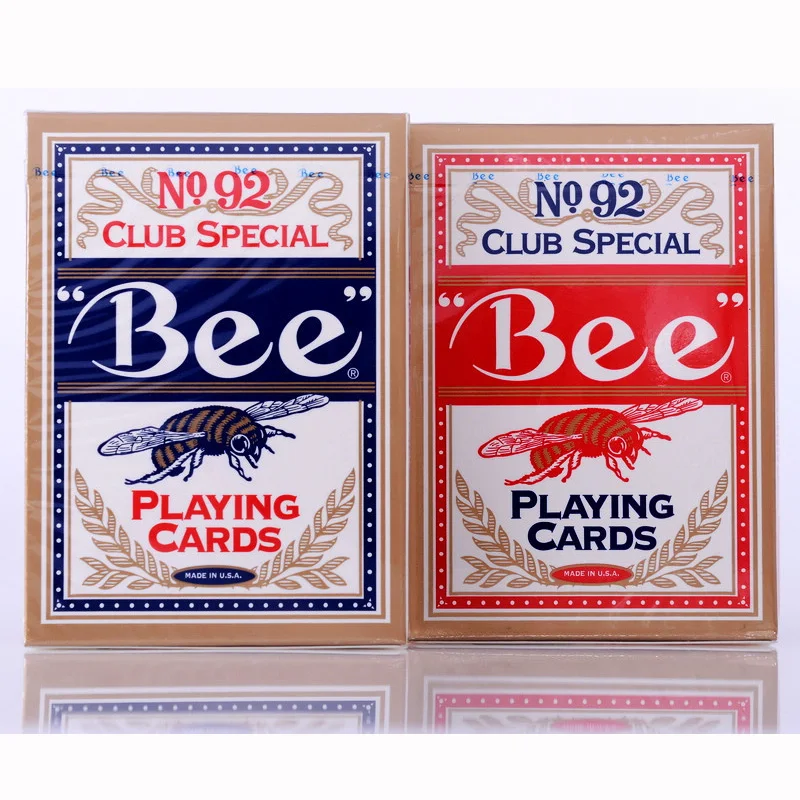 

1 Pcs Original Bee Playing Cards No.92 Club Special For Professional Magician