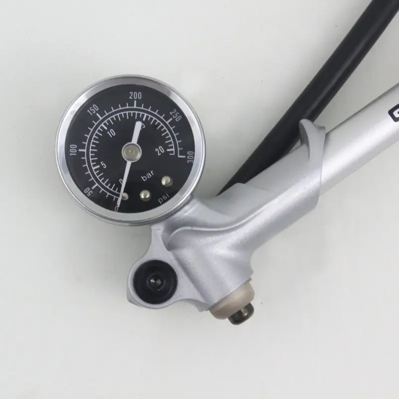 

Foldable 300psi High-pressure Bicycle Fork Pump Cycling Portable Pump Bike Inflator For Fork Rear Suspension