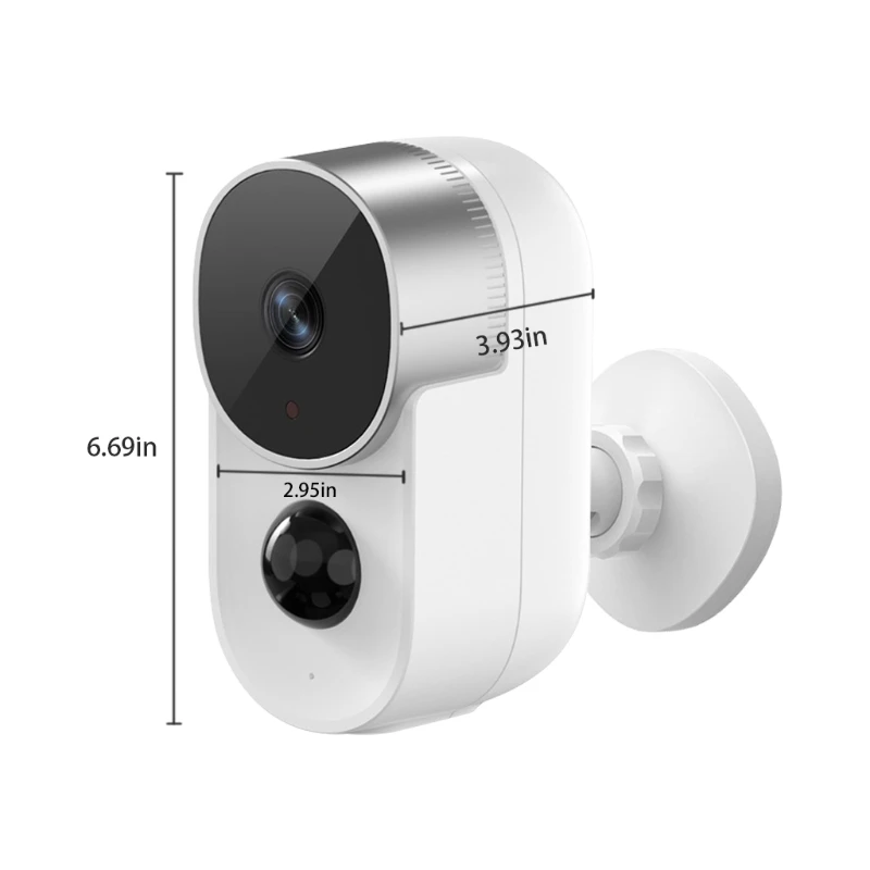 

Outdoor Security High-definition Camera 1080P WiFi Wire-Free Cameras Home Detection Two-Way Audio Night Vision Low Power