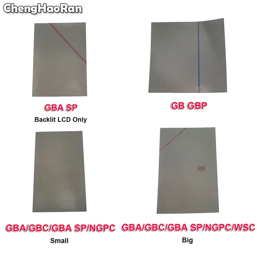 Поляризационная пленка ChengHaoRan для GB DMG GBP с подсветкой Gameboy GBA GBC SP NGP WSC | Электроника