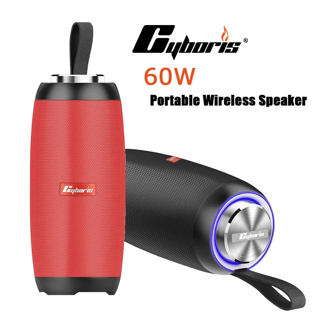 Портативная Беспроводная колонка TWS-динамик с двойным внешним аккумулятором