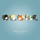 Милая брошь в виде животного смешанного дизайна, креативный мультяшный щенок, кролик, значок с рисунком, эмалированная этикетка, булавки, оптовая продажа