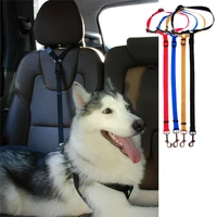 cat dog vehicle car safety adjustable seat belt leash pet car travel clip strape lead seat belt leash for dogs cats %d7%90%d7%91%d7%99%d7%96%d7%a8%d7%99 %d7%9b%d7%9c%d7%91%d7%99%d7%9d
