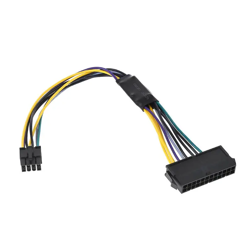 

24P to 8P Power Supply Adapter Conventer Cable Cord Wire for Dell 24Pin to 8Pin Optiplex 3020 7020 9020 Motherboard 32CA