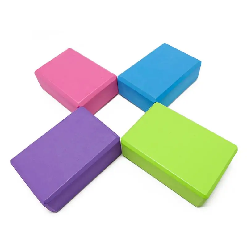 EVA Yoga Block Foam Brick Stretching Aid Gym Pilates Exercise Fitness Body Building Shaping Sport Training | Спорт и развлечения