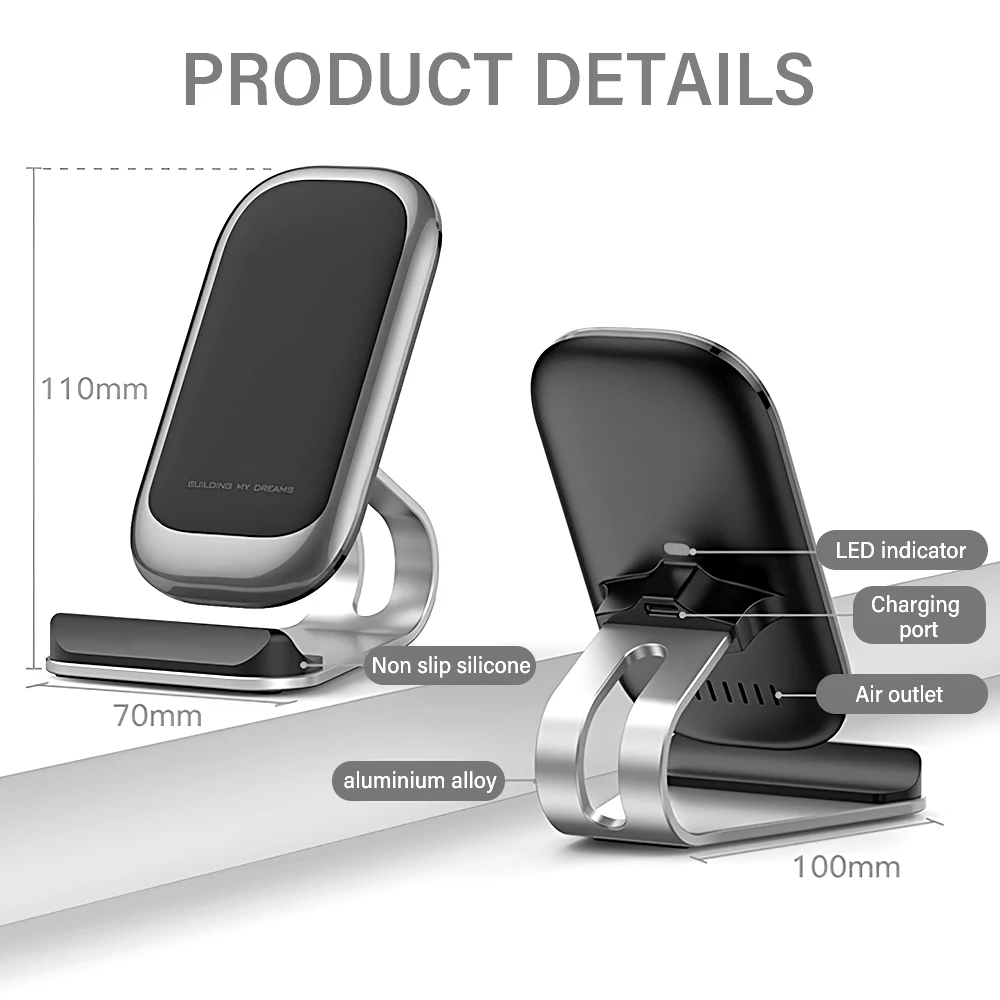 for xiaomi android type c samsung stand holder charging base dock station for iphone x 8 7 6 usb cable sync cradle charger base free global shipping