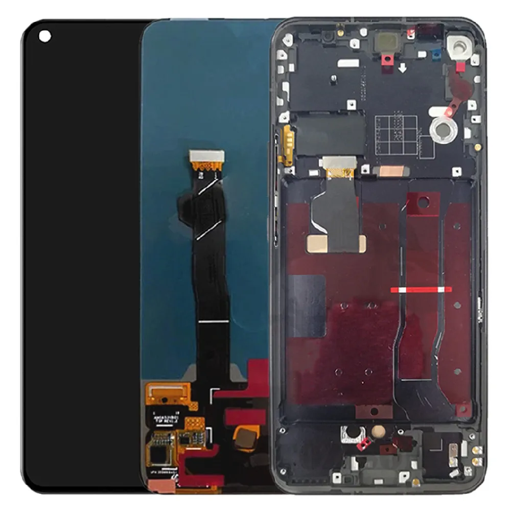 Pantalla LCD para m&oacute;vil, montaje de digitalizador de pantalla t&aacute;ctil para Huawei Nova 7, 5G, JEF-AN00, NX9, AN20, Honor 30 BMH-AN10-5