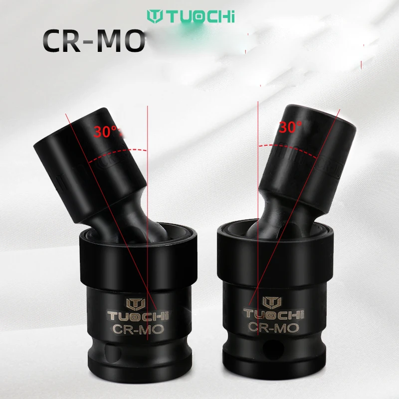 

Universal Impact Socket Joint 1/2“ Drive Cr-Mo Air Pneumatic Socket Wrench Head 68mm Lenght for Car Auto Truck Repair Tools