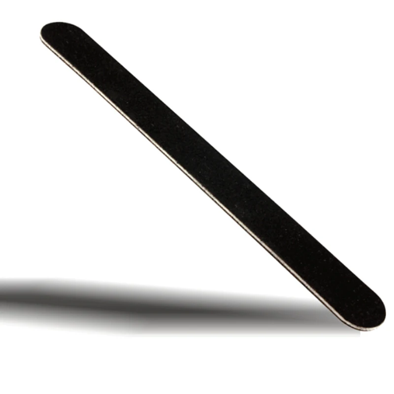 

10 PCS Black Nail Art Styling Tools Sanding Nail File Buffer For Salon Manicure UV Gel Polisher Nail Files Polish Tool Wholesale