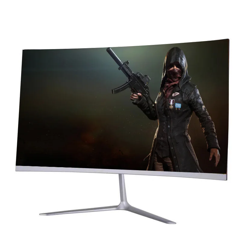 Cheap Price 1080P 21.5 24 27 Inch Desktop Computer LED Monitor 24 Inch Curved Gaming Monitor For Pc
