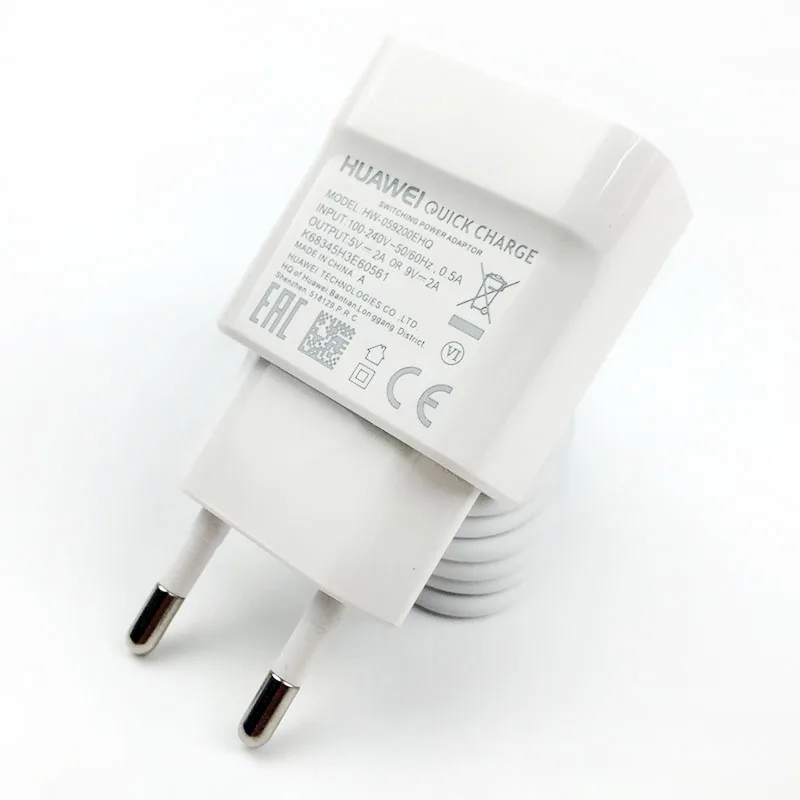Оригинальное быстрое зарядное устройство Huawei ЕС QC 2 0 адаптер для быстрой зарядки