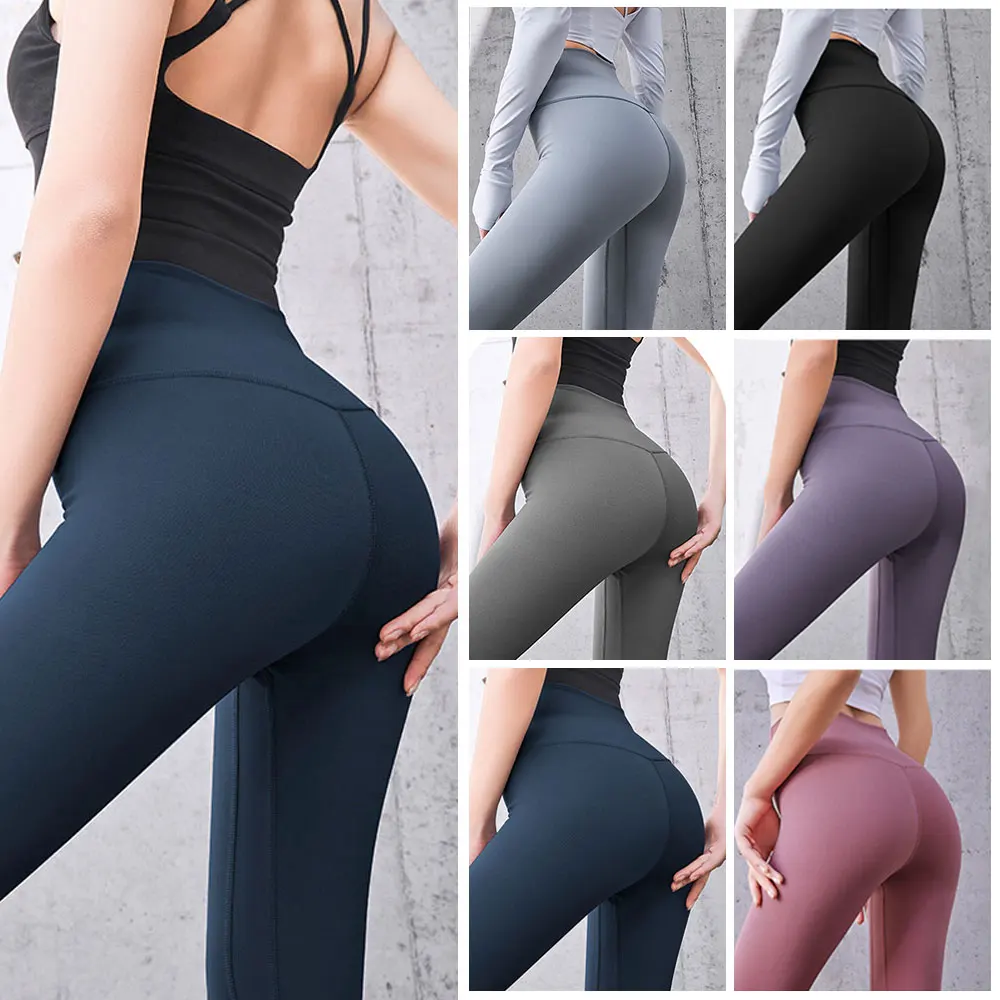 

High waist sexy Fashion Elastic Yoga Pants trousers comfortable tight-fitting Abdomen buttocks yoga pants Outdoor sport