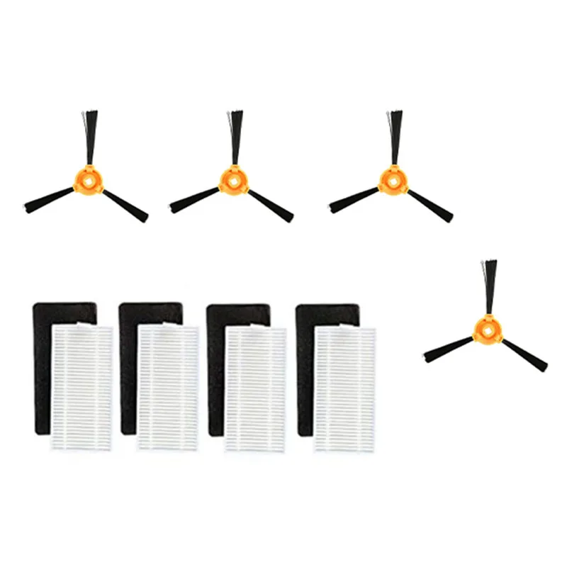 

Fit for Ecovacs N79 N79S 500 605 Sweeping Robot Accessories Filters,Side Brushes Accessories Kit Replacement ,8 Pcs