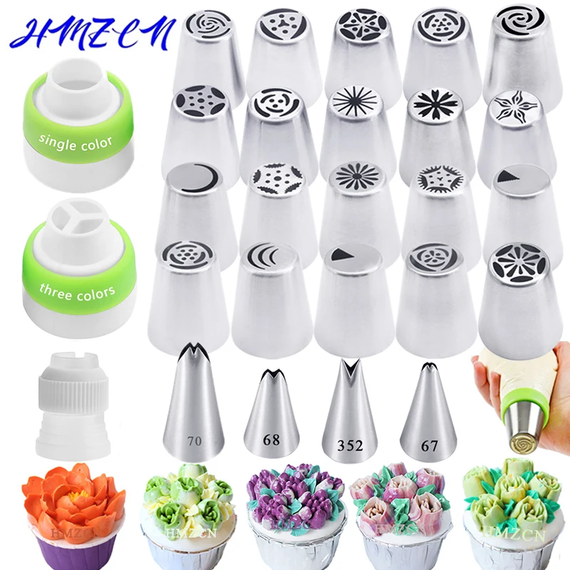 26 стилей русский тюльпан глазури трубопроводов сопла из нержавеющей стали в