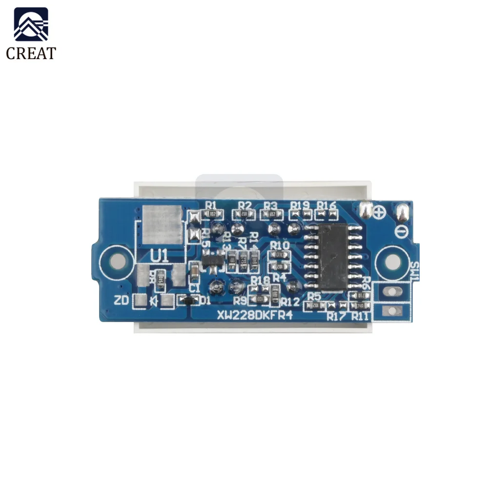 Фонарь с индикатором емкости литиевых аккумуляторов серии 4 16 8 в синий дисплей