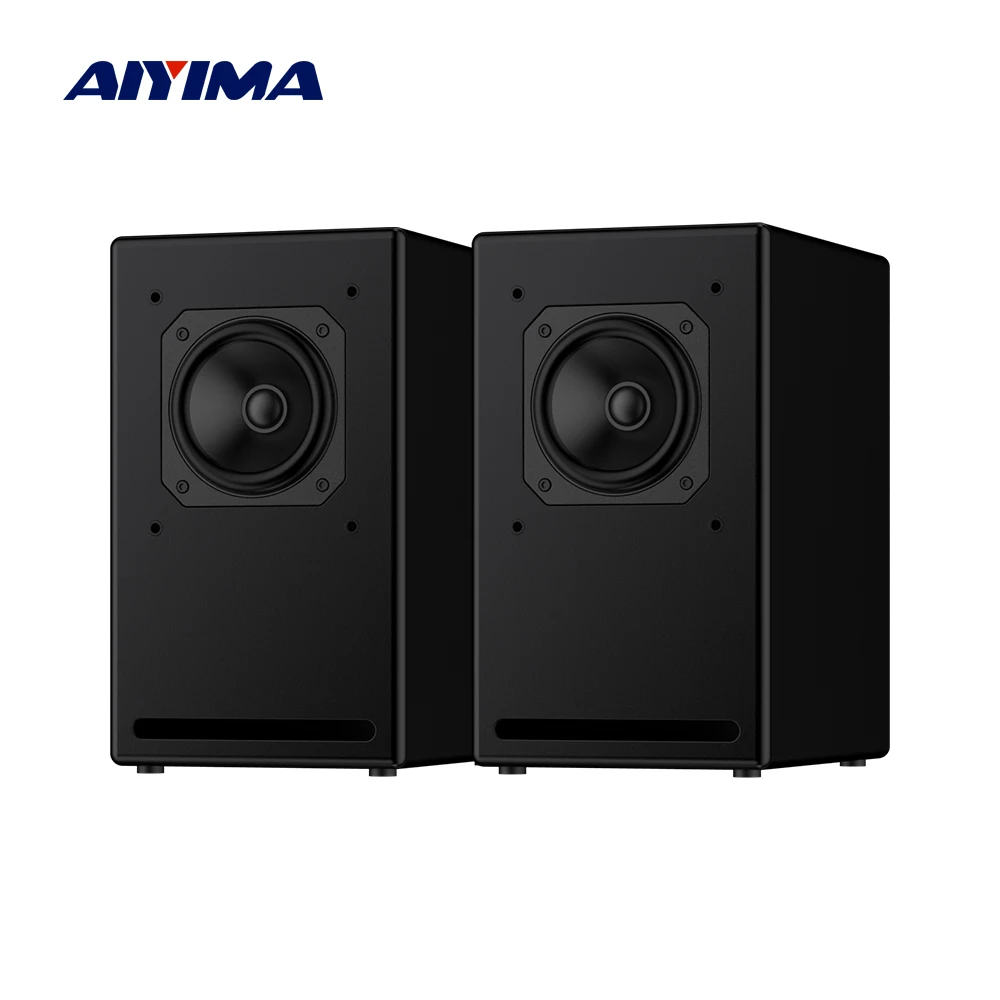 AIYIMA 2 шт. 3 дюйма аудио полнодиапазонные динамики Саундбар DIY настольный компьютер звук музыка стерео динамик драйвер для домашнего кинотеатра