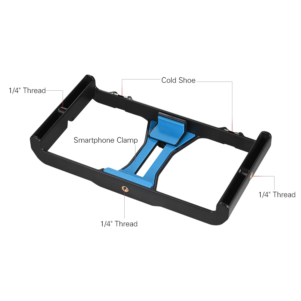 Andoer смартфон видео Rig телефон кино крепление фотопленки запись vloging рукоятки