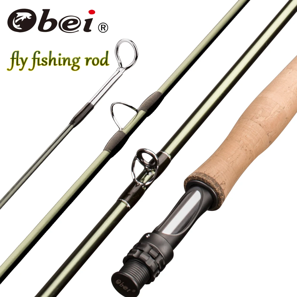 Obei Emerald Fly удочка 8/9/10 футов светильник вес для путешествий Удочка из углеродного