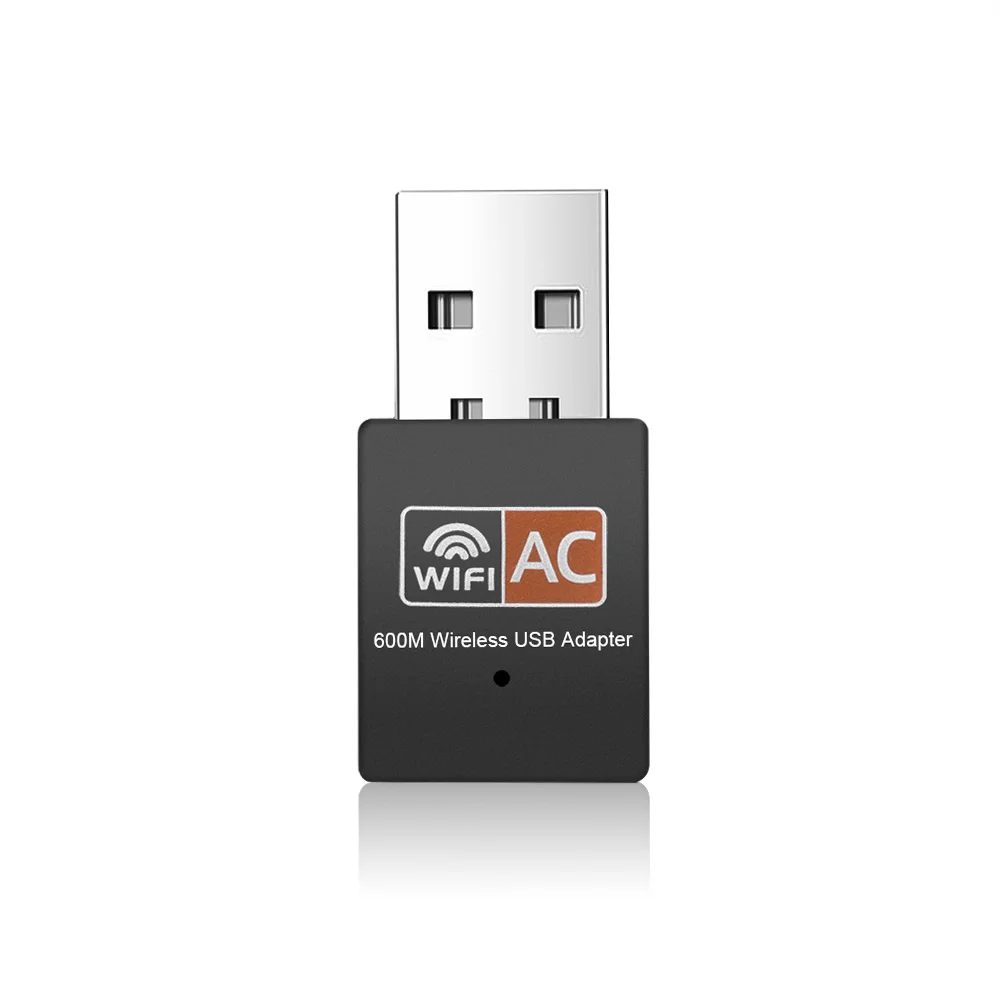 600mbps usb wifi adapter 2 4ghz 5ghz wifi antenna dual band 802 11bngac mini wireless computer network card receiver free global shipping