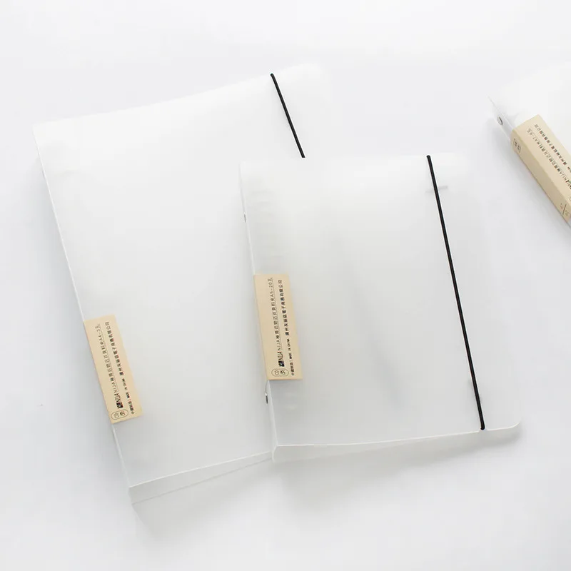 1PC Matte Binder Loose Leaf File Folder A5 A6 A7 Notebook Kawaii Stationery Office School Supplies material escolar papeleria|a7 notebook|a5