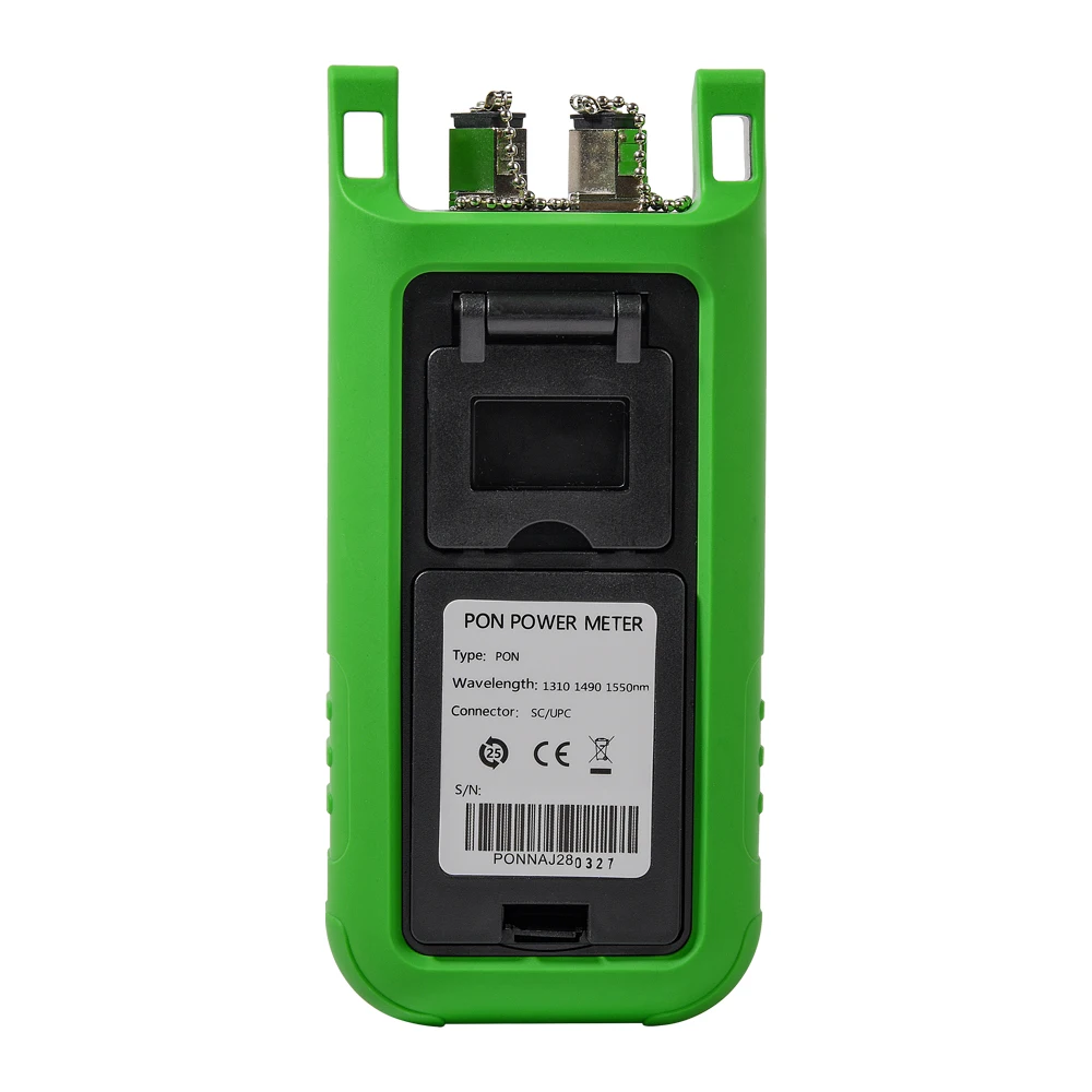 Komshine Optical Fiber PON Power Meter 1310/1490/1550nm Medidor de potencia optico PON Network Tester With APC or UPC Connector