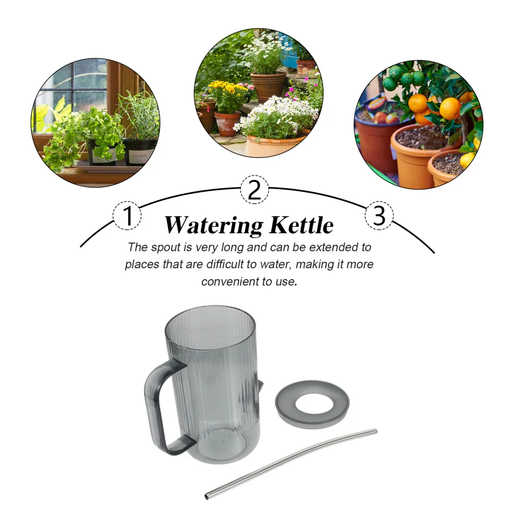 

1pc Practical Watering Can Unique Long Spout Watering Kettle for Gardening