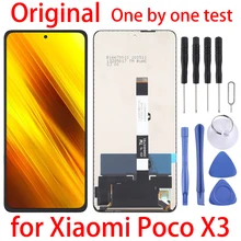 Original for Xiaomi Poco X3  LCD Screen and Digitizer Full Assembly for Xiaomi Poco X3 / Poco X3 NFC