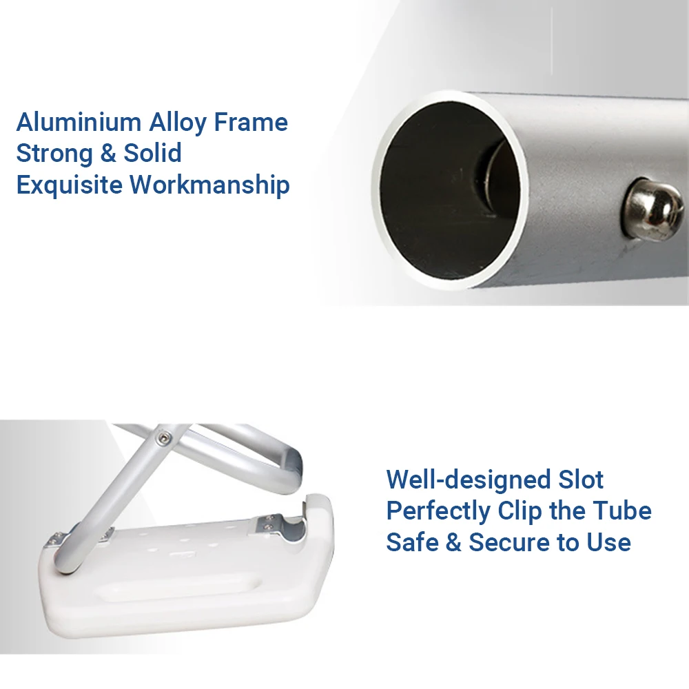 Складной стул для ванной комнаты YC5205 скамейка душа сиденье с нескользящими