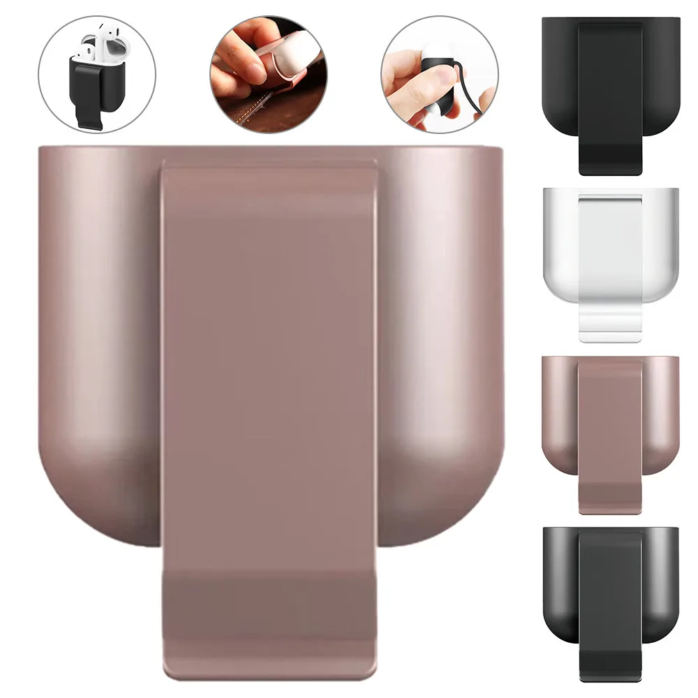Для AirPods защитные аксессуары зажим для ремня держатель мягкий ПК покрытие Air pods