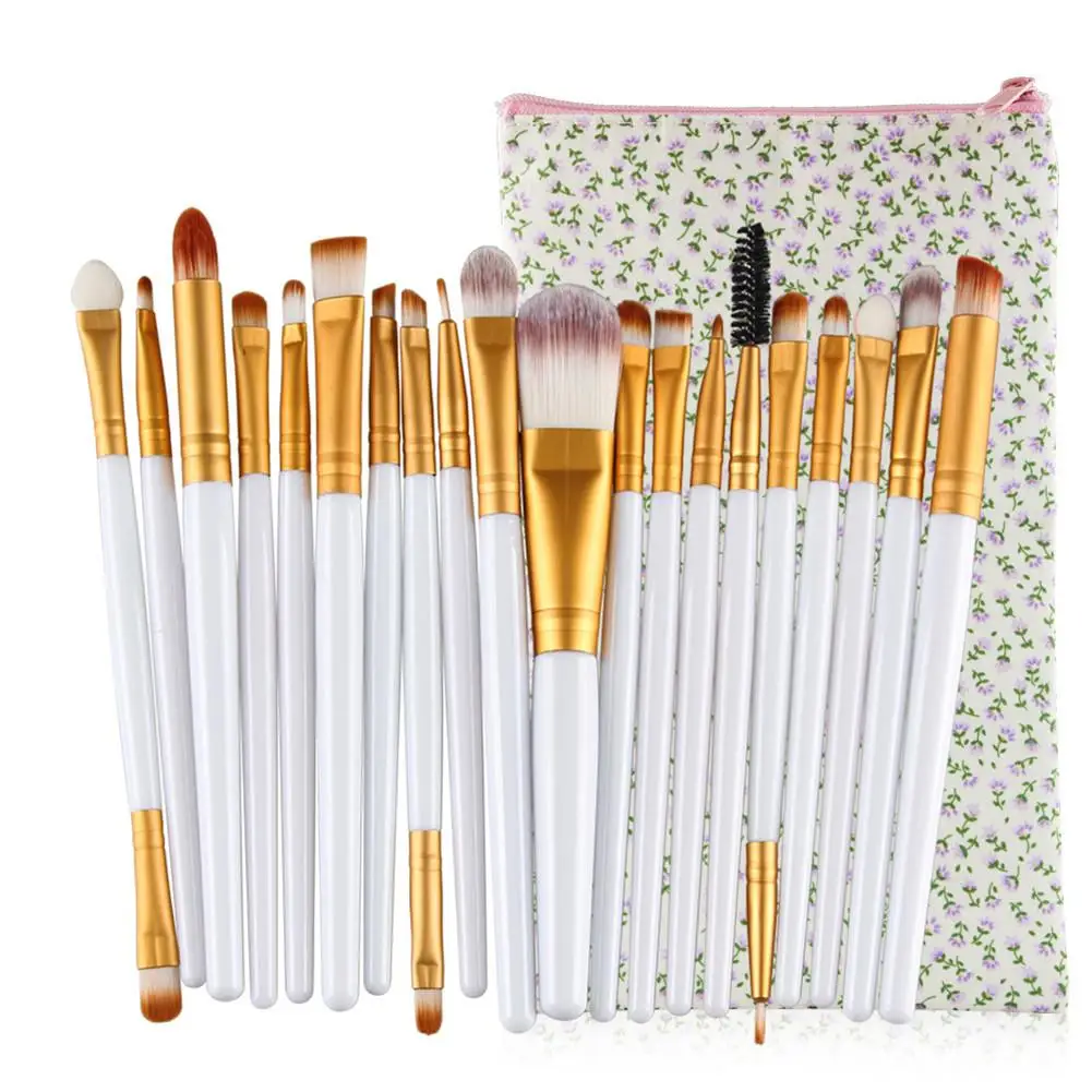 

New 20 Pcs/lot Makeup Brush Set Cosmetic Brush Pen With Storage Bag For Women Girls Makeup Brush Set