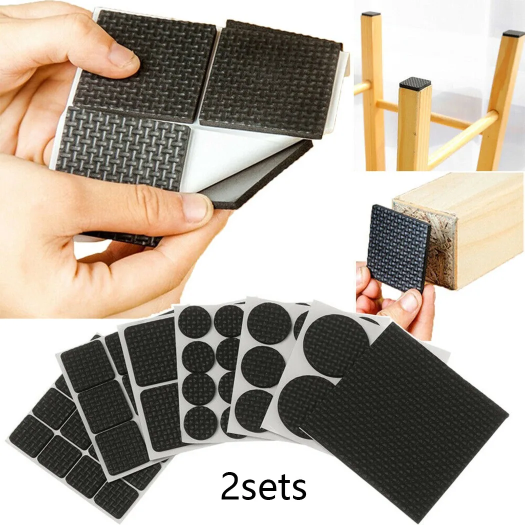 

Thickening Self Adhesive Furniture Leg Feet Rug Felt Pads Anti Slip Mat Bumper Damper For Chair Table Protector Hardware