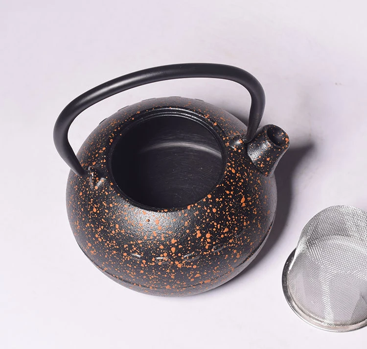 Маленький Железный чайник 10 унций 0 3л чугунный ручной работы металлический для