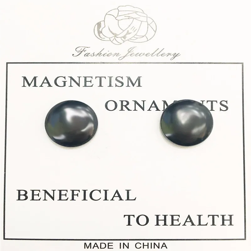 2 шт. магнитные серьги-гвоздики для похудения пластыри магниты сжигание жира