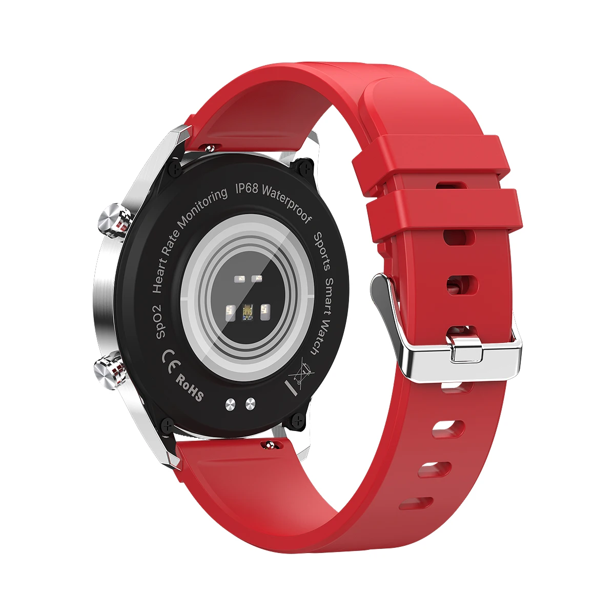 

2021 Hot LW08 Heart Rate/Blood Pressure Monitoring Smart Watch IP68 Waterproof Men and Women Healthy Smart Watch