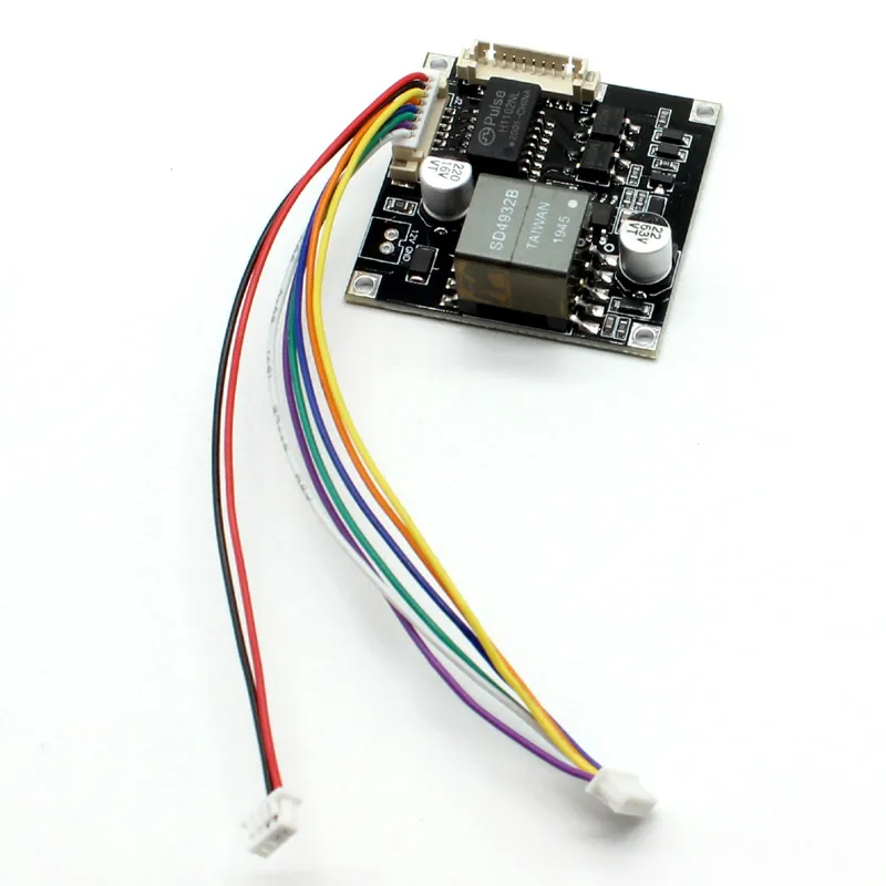 Вход 48 в 38*38 мм cctv ip камера POE Модуль PCB выход платы DC12V для IPC с кабелем|poe module|poe module
