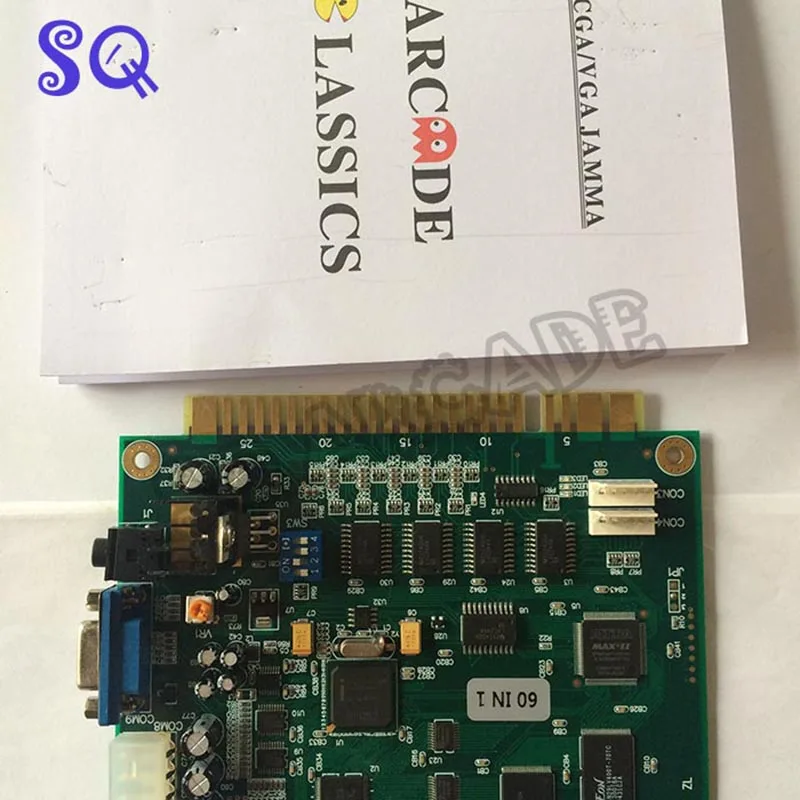 60 в 1 классическая аркадная игра PCB Jamma Time pilot Multi Game Pcb с отслеживающим мячом для