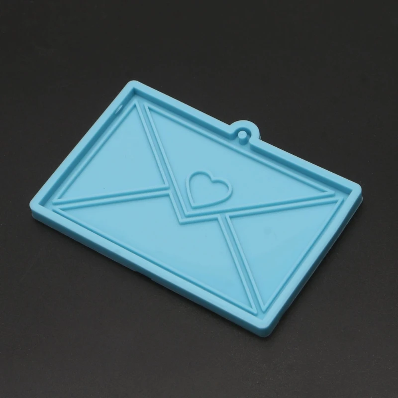 

Handmade Envelope Resin Pendant Silicone Mold DIY Heart Envelope Resin Casting Mold Keychain Resin Jewelry Making Tools