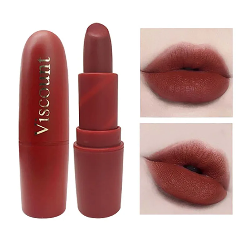 Увлажняющая матовая губная помада водостойкая стойкая бархатная Косметика