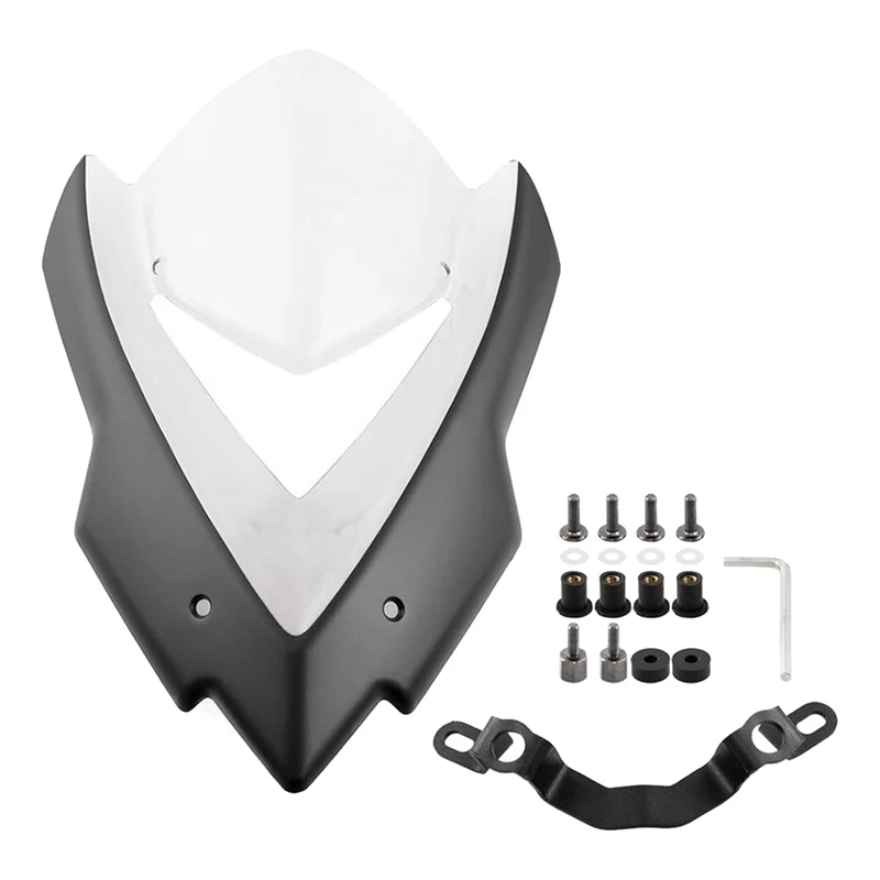

Motorcycle Front Windshield Windscreen Shroud for Kawasaki Z1000 2014-2019