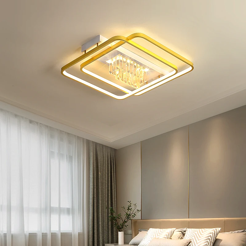 

Bedroom Lamp Nordic Luxury, Simple, Modern, Warm, Romantic and Personalized Ceiling Lamp led Master Bedroom Living Room Lamp