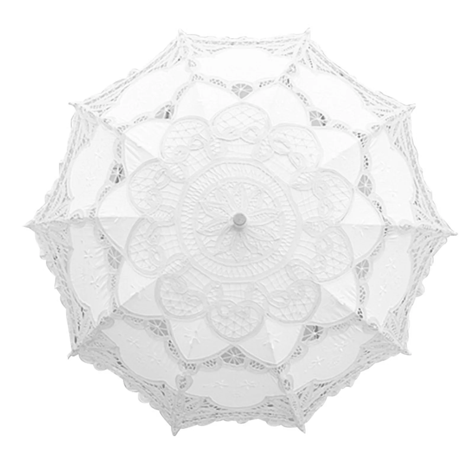 Кружевной зонт ручной работы в стиле Виктория зонтик с длинной ручкой реквизит