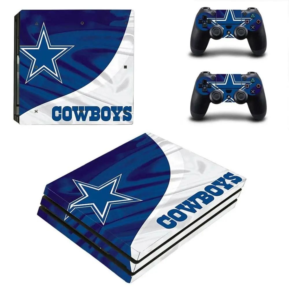 PS4 Pro Dallas Cowboys sticker s PS 4 Play station стикер кожи Pegatinas для playstation консоль и контроллер |