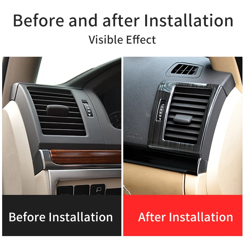 2008-2021 Toyota Land Cruiser 200 LC200 фоторозетка из нержавеющей стали Модифицированная