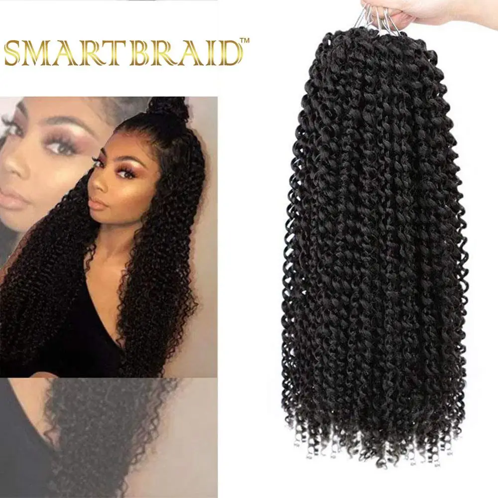 Страсть твист плетение волос вода волна крючком богемные косы для страсти